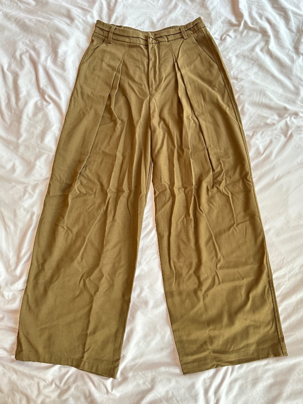 Brown Wide Leg Pants M NWOT